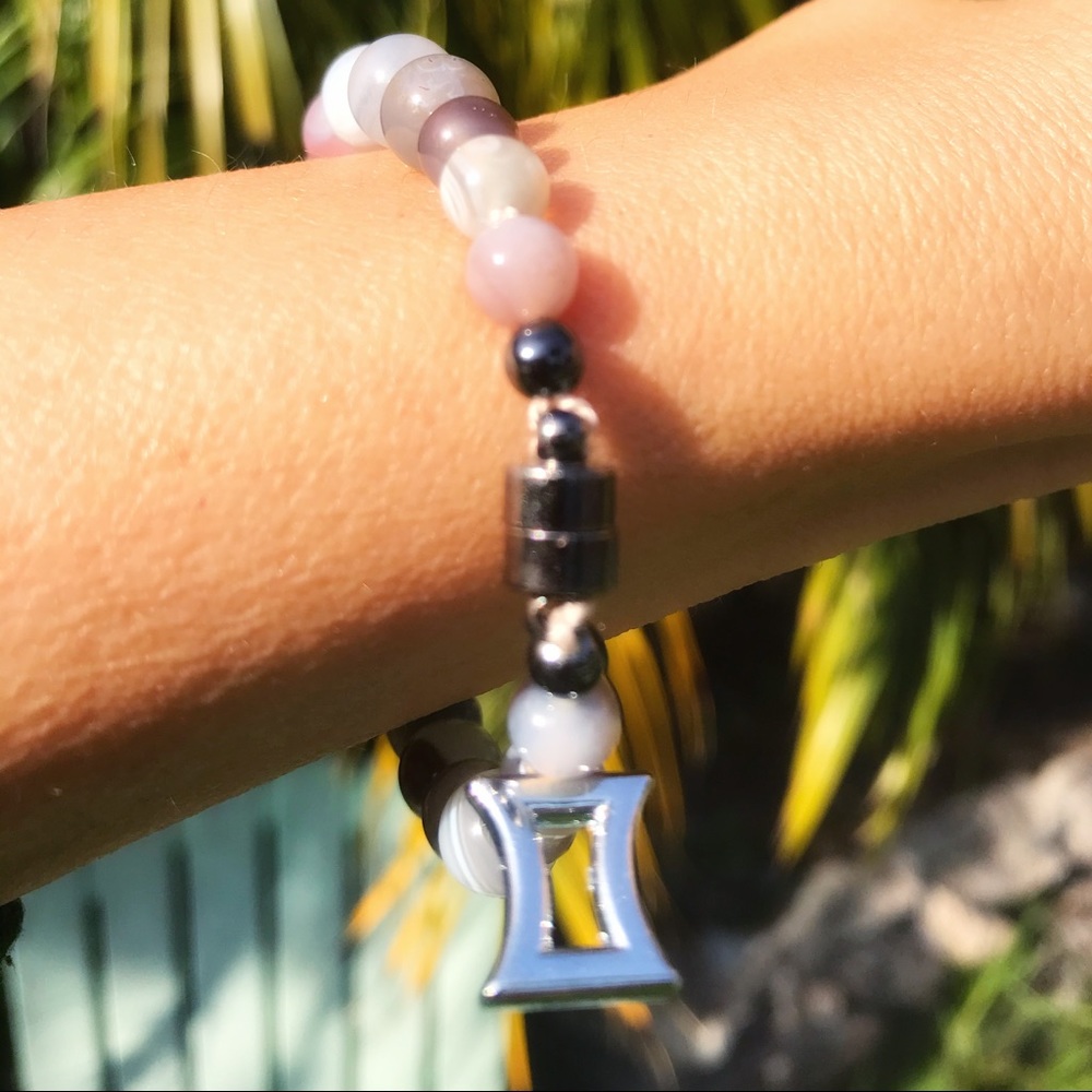 Aquarius Botswana Agate Bracelet